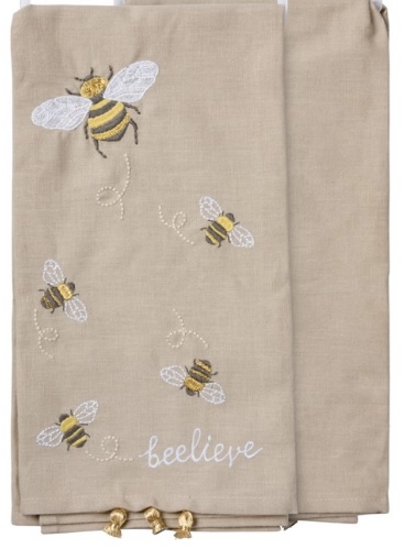 Bee Happy” Kitchen Towel